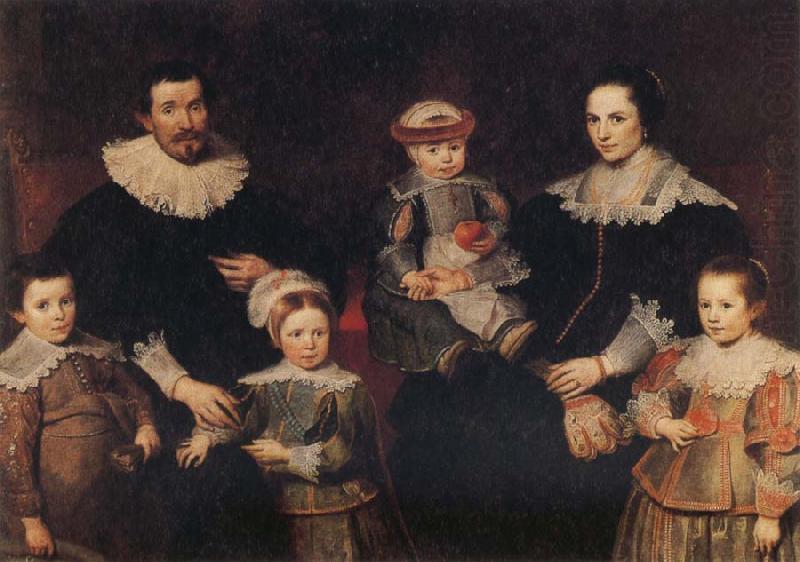 Frans Francken II The Family of the Artist china oil painting image